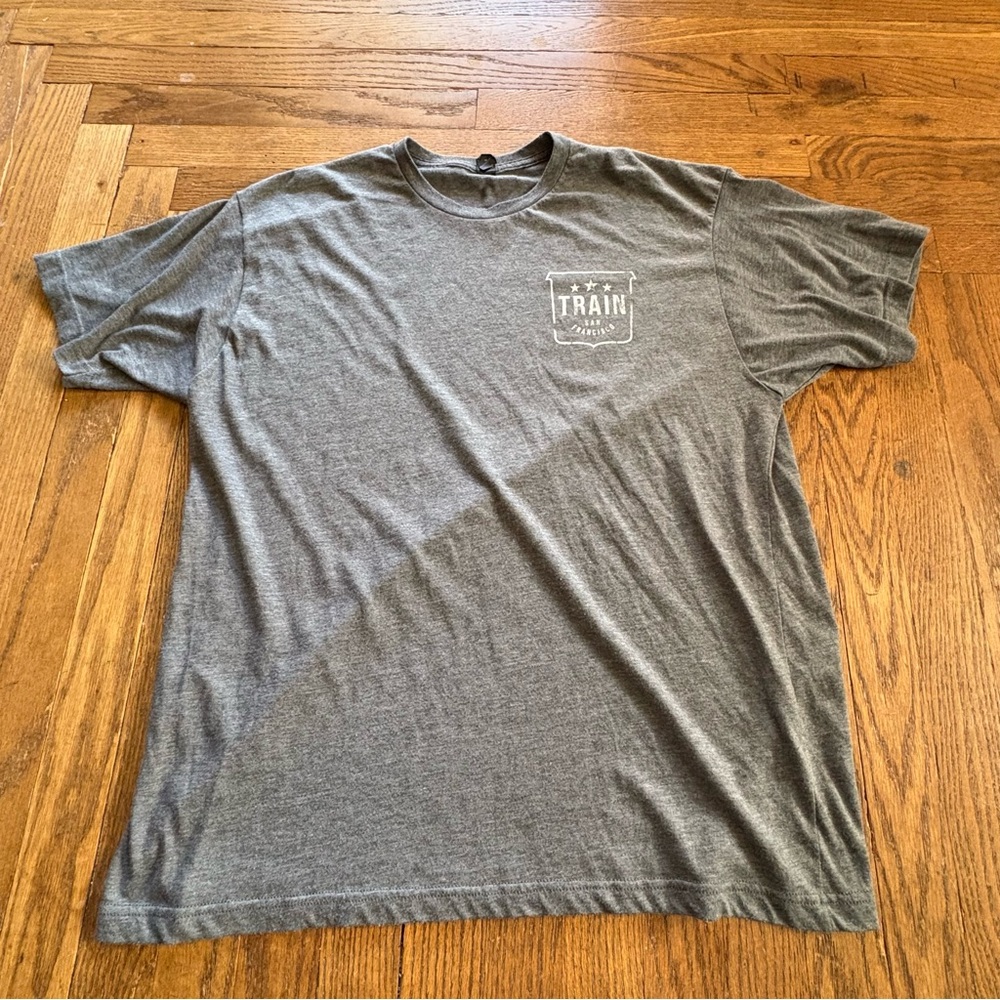 Train “Picasso at‎ the Wheel” Tour 2015 Gray Tultex Band Tee Size XL